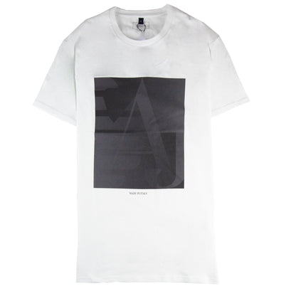 Armani Jeans Collezioni Logo T Shirt White