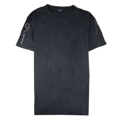 Armani Jeans Back Eagle Logo T Shirt Black