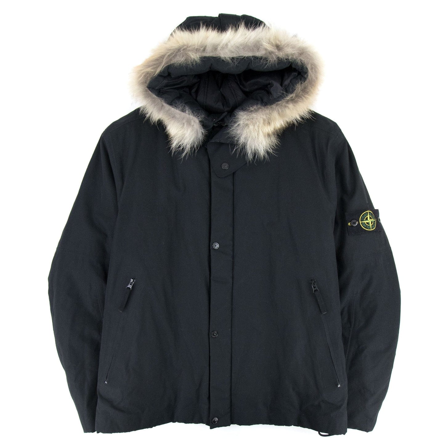 Stone Island Water Repellent Supima Parka Black