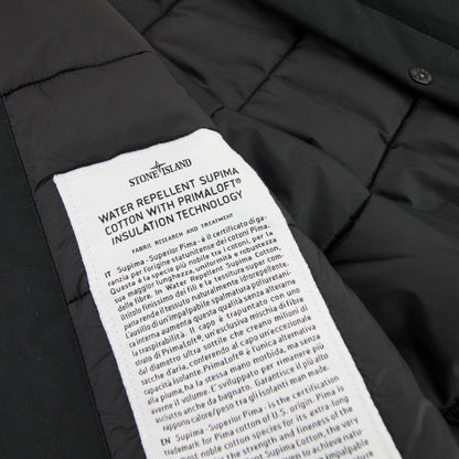 Stone Island Water Repellent Supima Parka Black