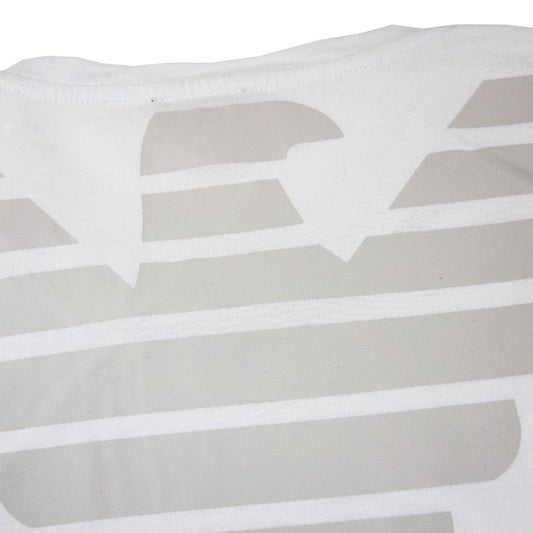 Armani Jeans Back Eagle Logo T Shirt White