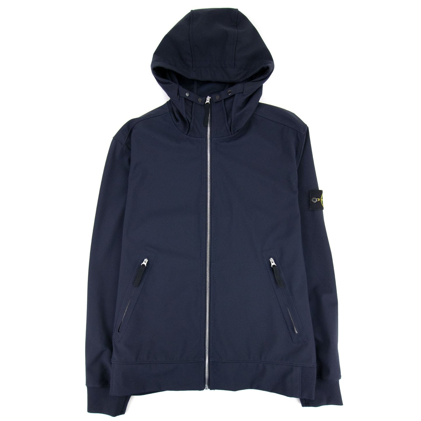 Stone Island Light Soft Shell-r Jacket Navy Blue V0020