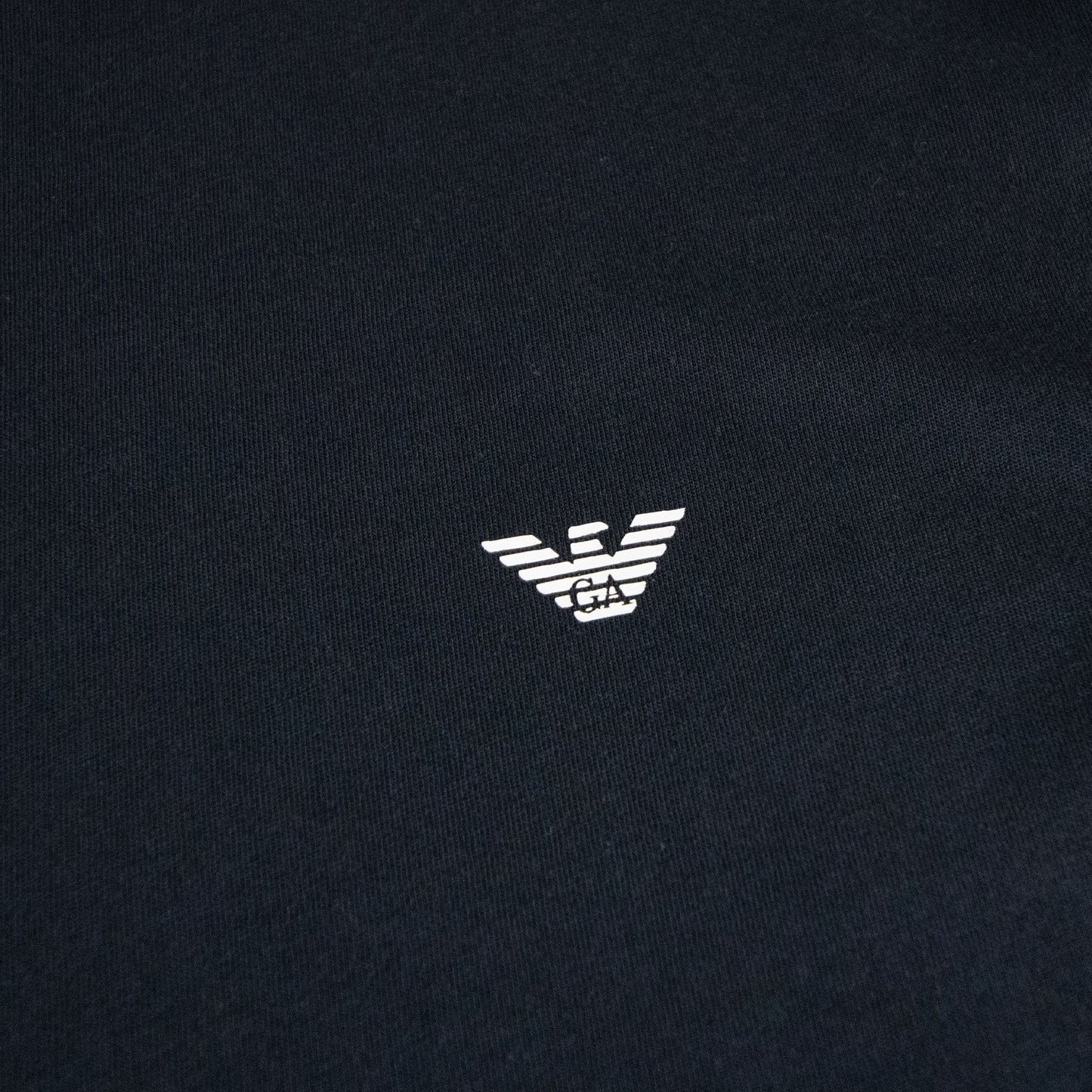 Emporio Armani Eagle Small Logo T Shirt Navy