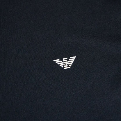 Emporio Armani Eagle Small Logo T Shirt Navy