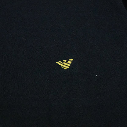 Emporio Armani Eagle Logo L/s T Shirt Black