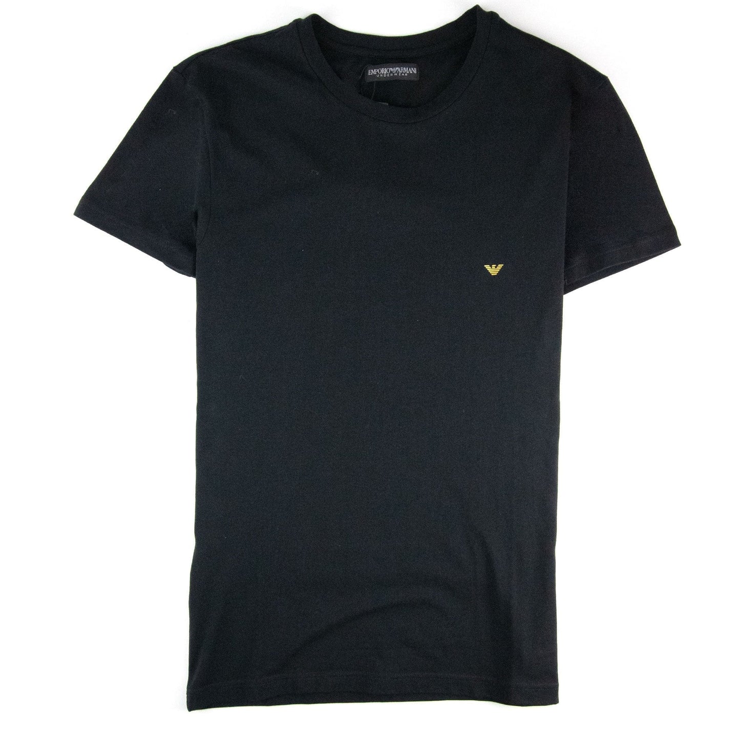 Emporio Armani Ealge Y Logo S/s T Shirt Black