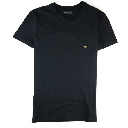 Emporio Armani Ealge Y Logo S/s T Shirt Black