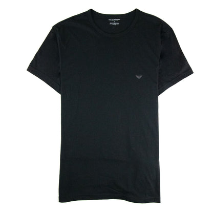 Emporio Armani Eagle Logo S/s T Shirt Black