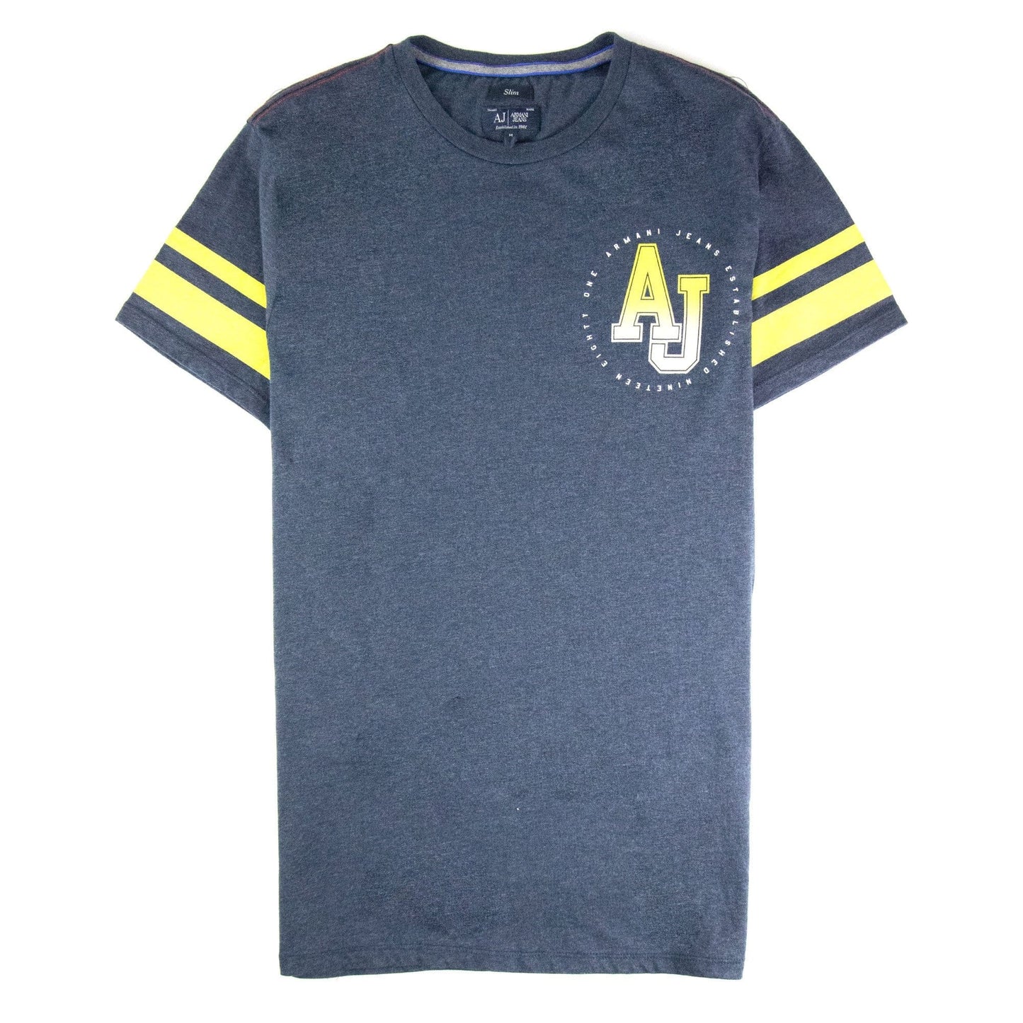 Armani Jeans Aj Logo S/s T Shirt Navy Blue