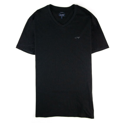 Armani Jeans Aj Eagle Logo T Shirt Black