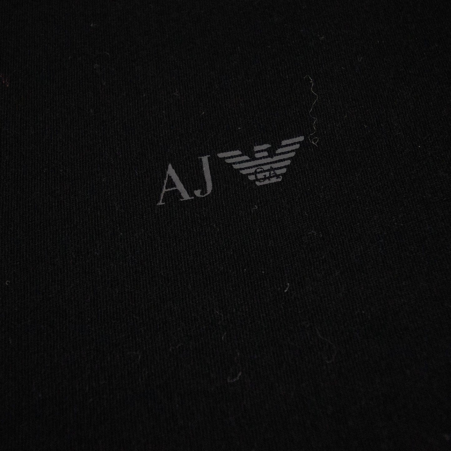 Armani Jeans Aj Eagle Logo T Shirt Black