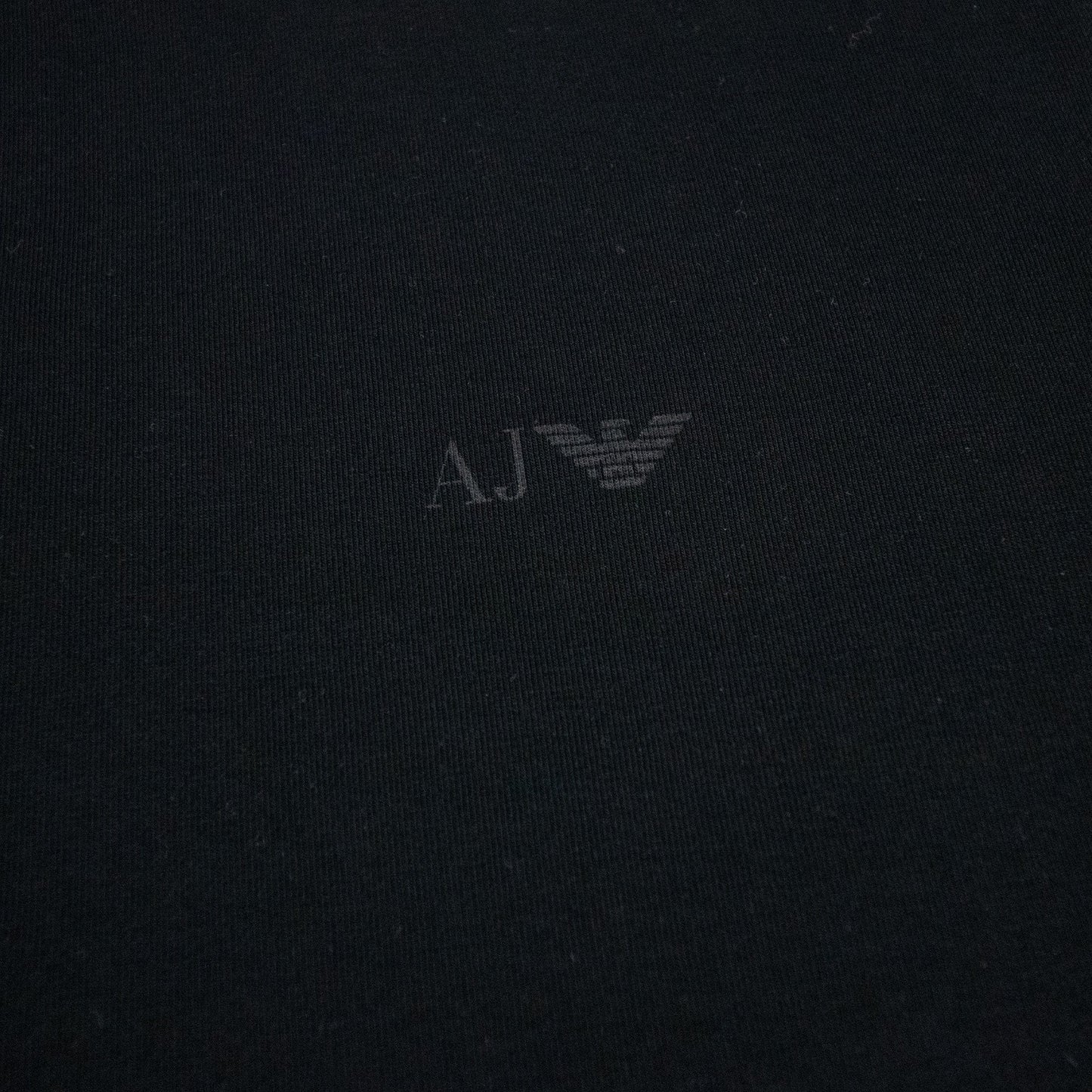 Armani Jeans Aj Eagle Logo L/s T Shirt Black