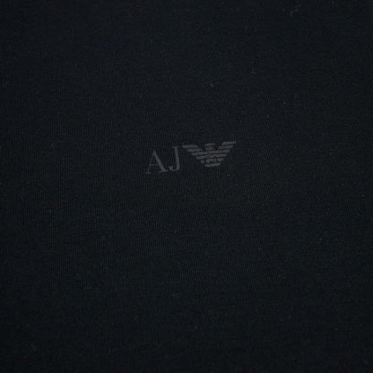 Armani Jeans Aj Eagle Logo L/s T Shirt Black