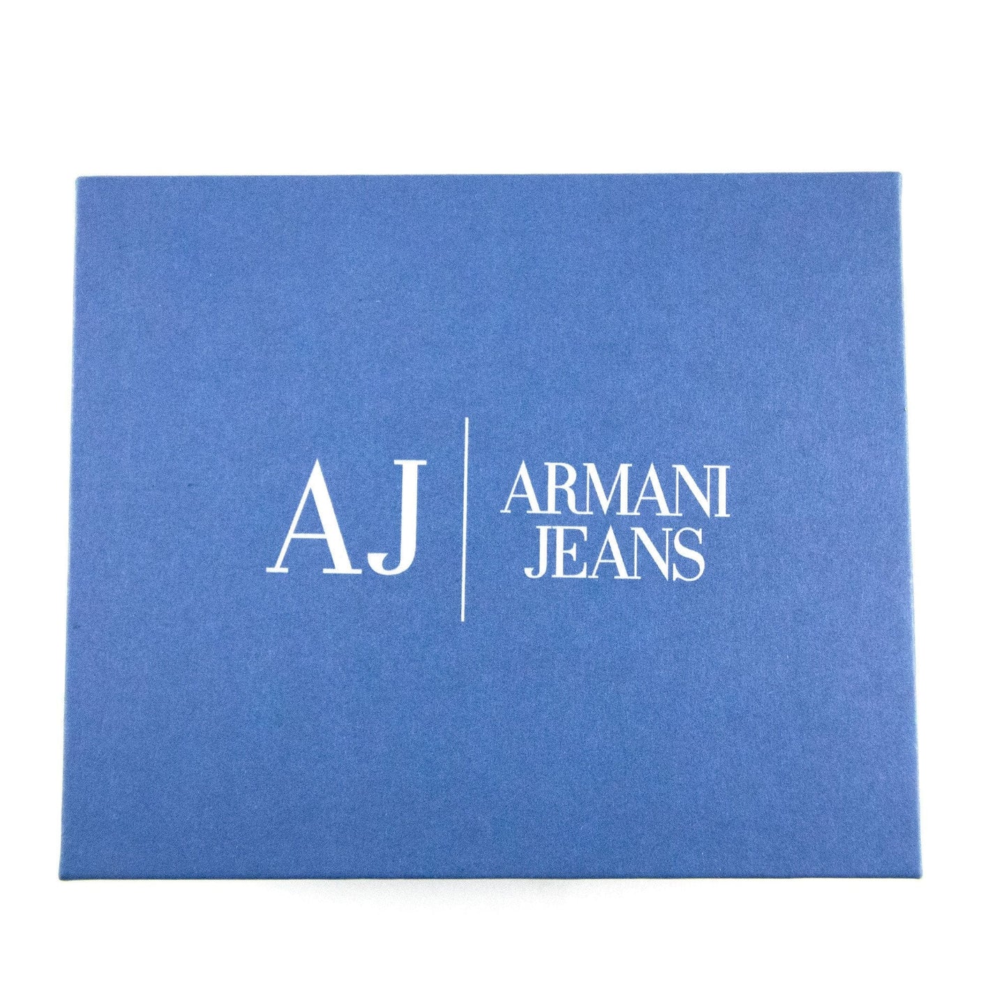 Armani Jeans Metal Logo Card Holder Black