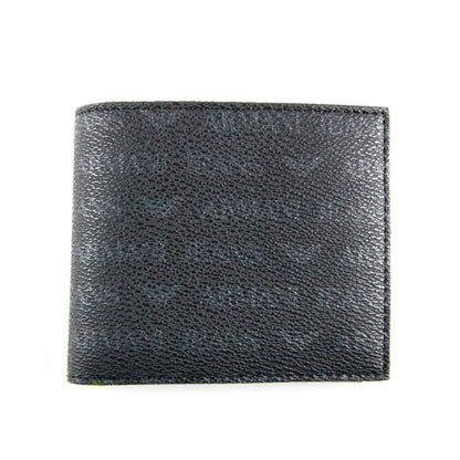 Armani Jeans All Over Logo Wallet Black