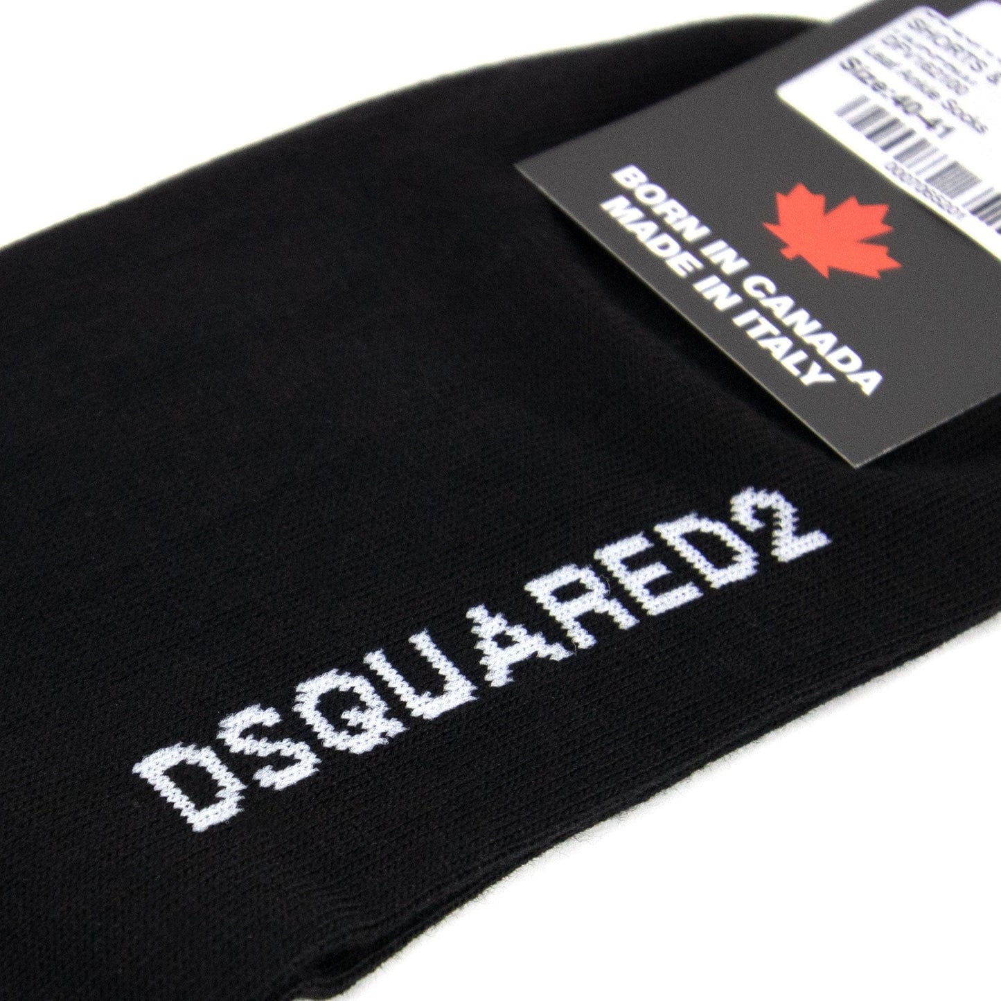 Dsquared2 Swim Shorts & Underw Leaf Ankle Socks Black