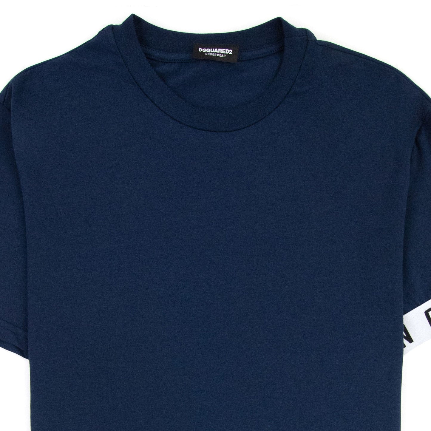 Dsquared2 Underwear Dsq2 Icon Arm Band T-shirt Navy/white