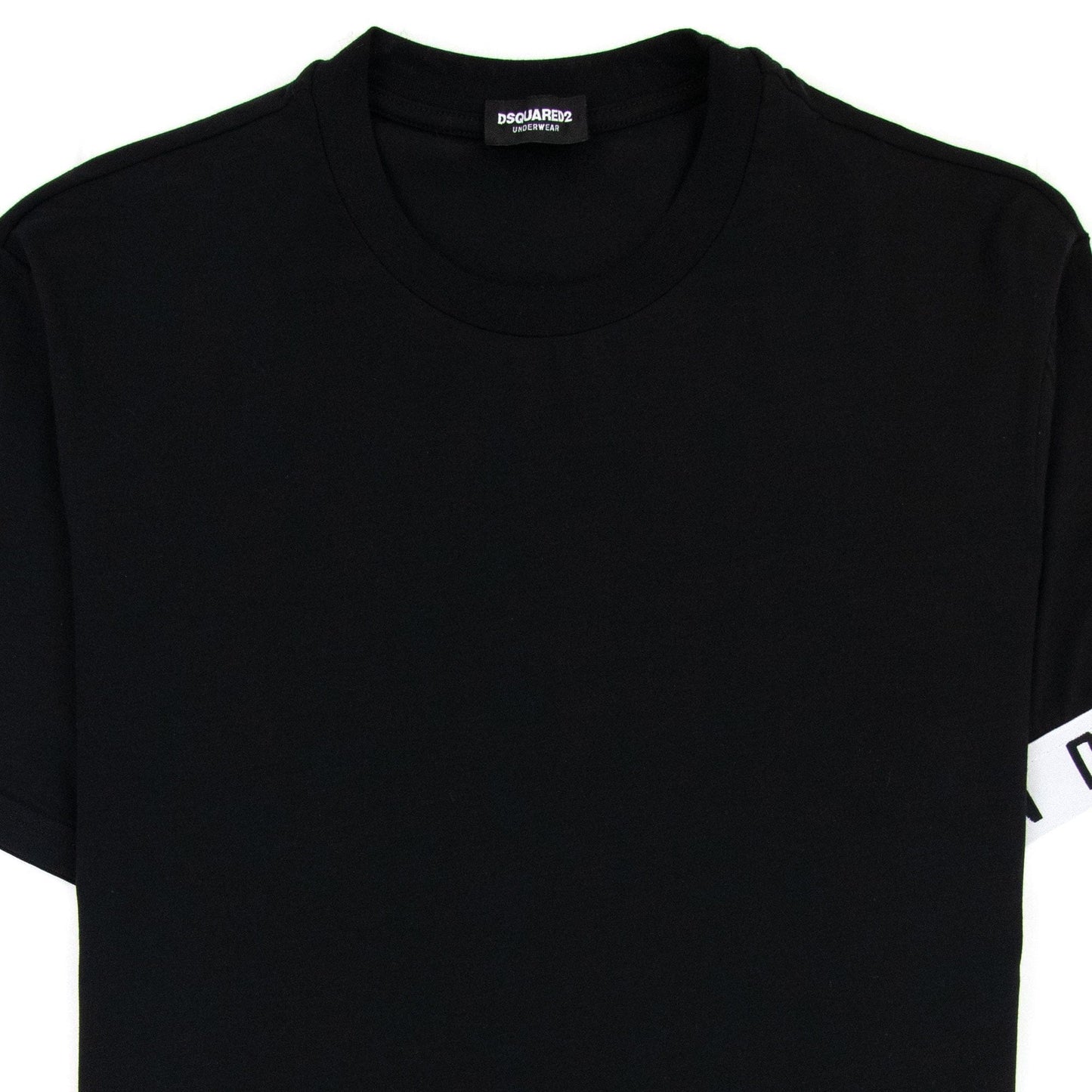 Dsquared2 Swim Shorts & Underw Dsq2 Icon Arm Band T-shirt Black/white