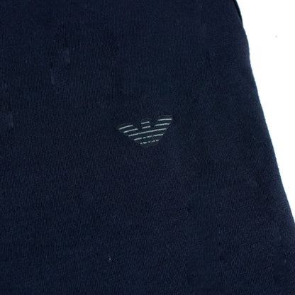 Emporio Armani Eagle Logo Tank Top Navy