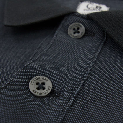 Cp Company Tacting Short Sleeve Polo Black 999