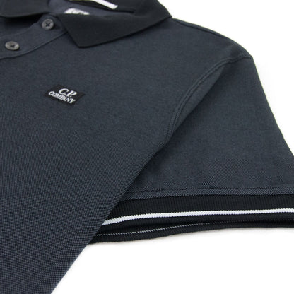 Cp Company Tacting Short Sleeve Polo Black 999