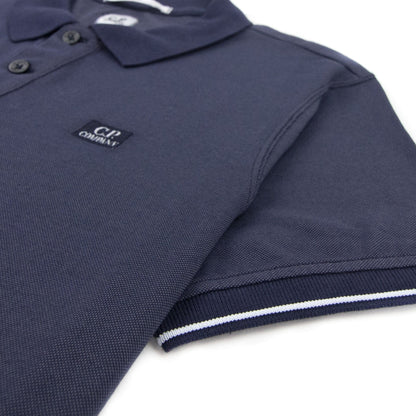 Cp Company Tacting Short Sleeve Polo Navy 888