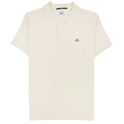 CP Company Chest Logo Polo Off White 103