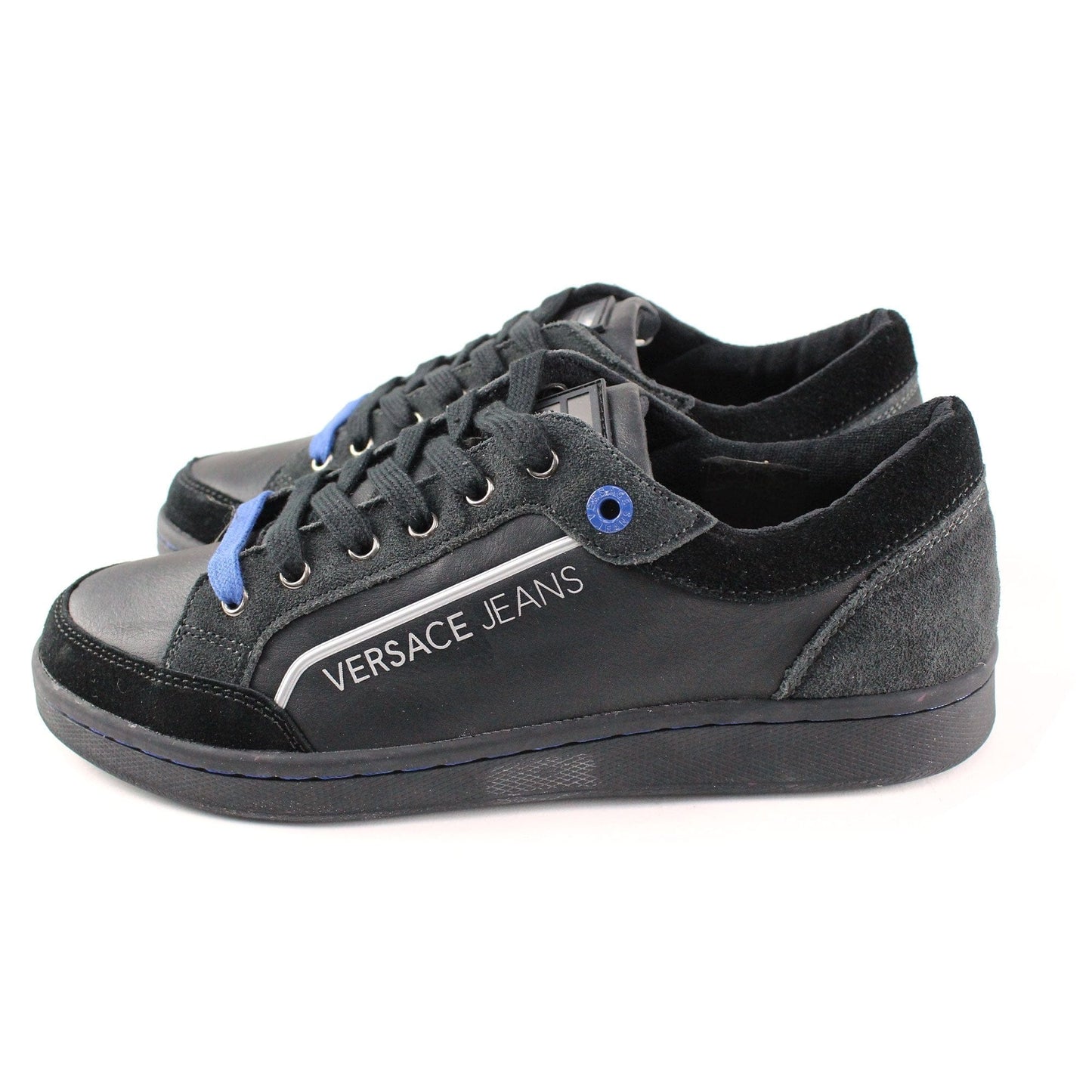 Versace Jeans Tessuti Side Logo Low Trainers Black