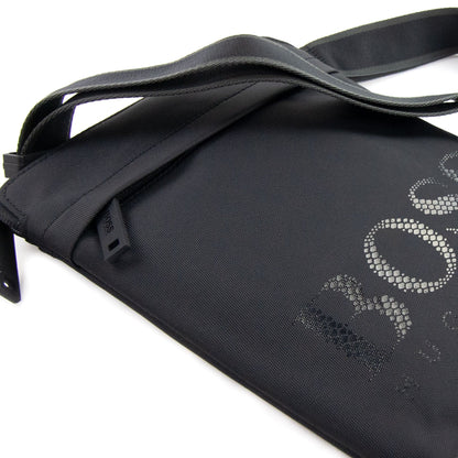 Hugo Boss Tonal Logo Structured Envelope Bag Black 001
