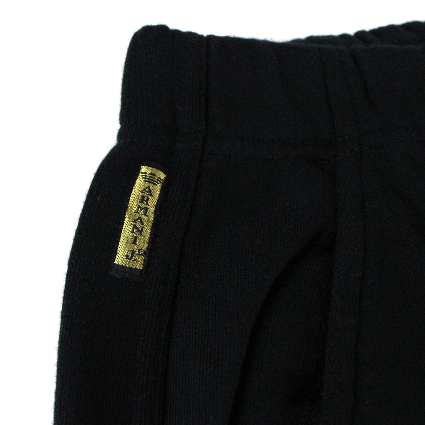 Armani Jeans Aj Logo Straight Leg Jogging Pants Black