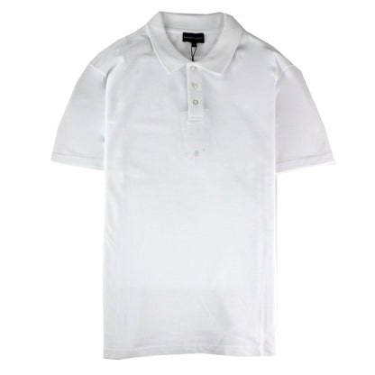 Emporio Armani Side Logo S.s Polo Shirt White