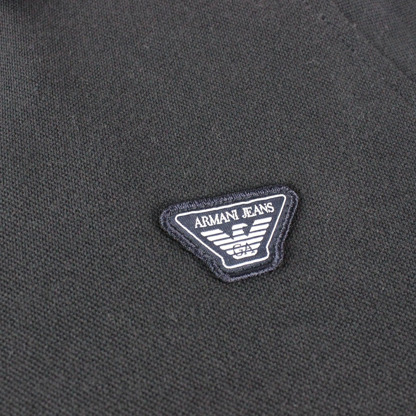 Armani Jeans Eagle Logo S/s Polo Shirt Navy