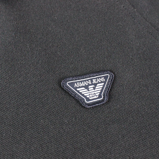 Armani Jeans Eagle Logo S/s Polo Shirt Navy