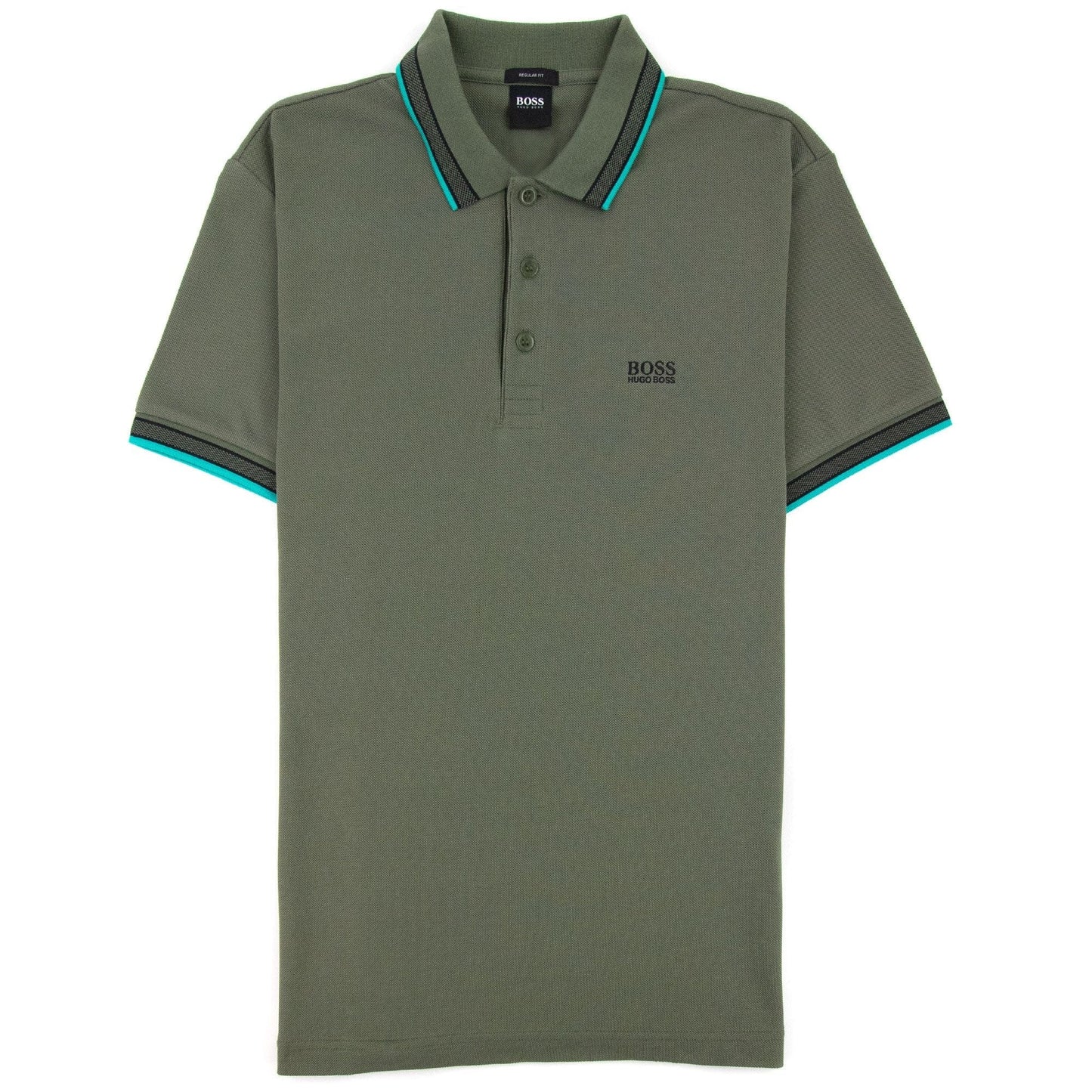 Hugo Boss Paddy Short Sleeve Polo Shirt Khaki 307
