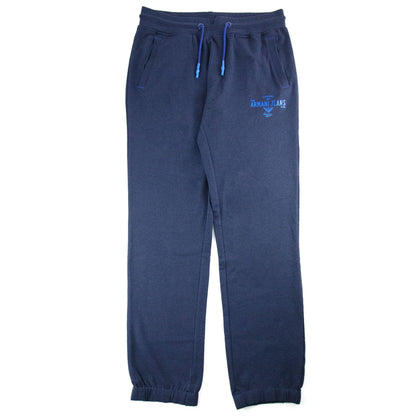 Armani Jeans Embroidered Logo Jogging Pant Blue Melange