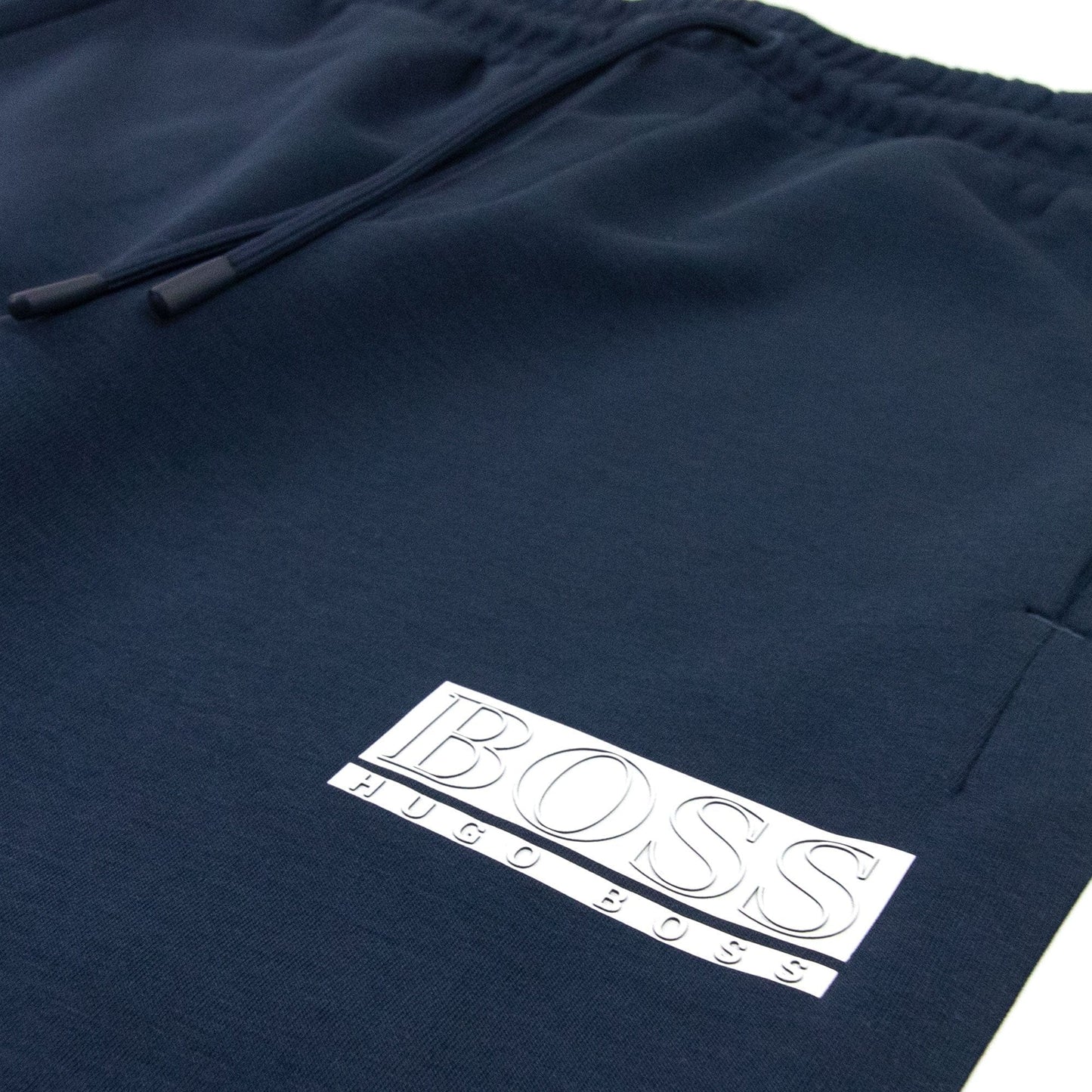 Hugo Boss Halvo Contrast Stripe Tracksuit Bottoms Navy 410