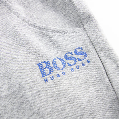 Hugo Boss Small Logo Long Pant Cuffs Grey/blue