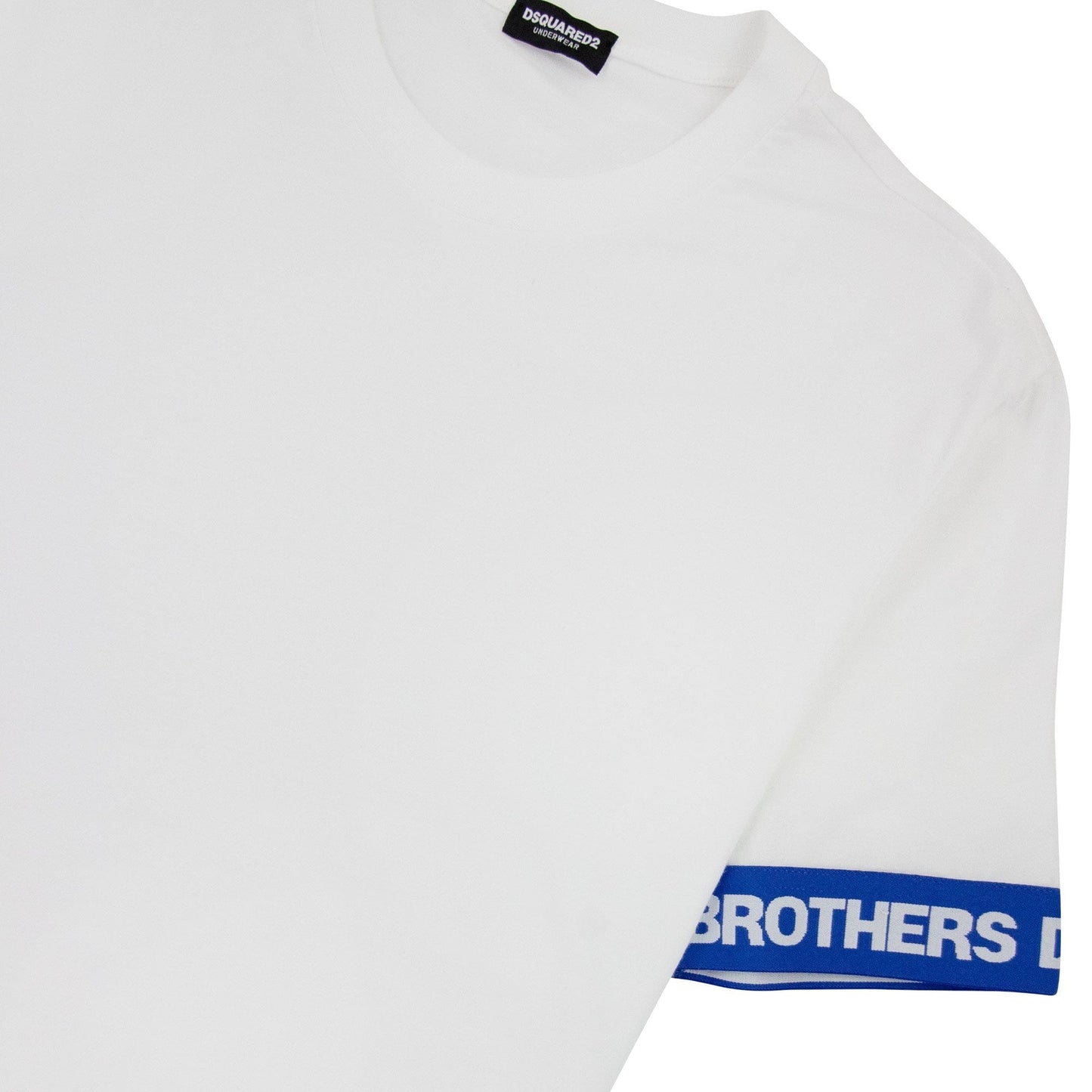 Dsquared2 Swim Shorts & Under Brother Arm Band T Shirt White