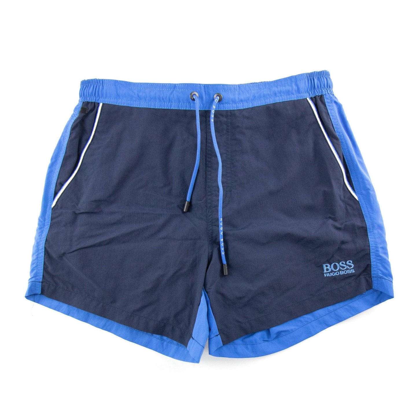 Hugo Boss Snapper Swim Shorts Navy Blue