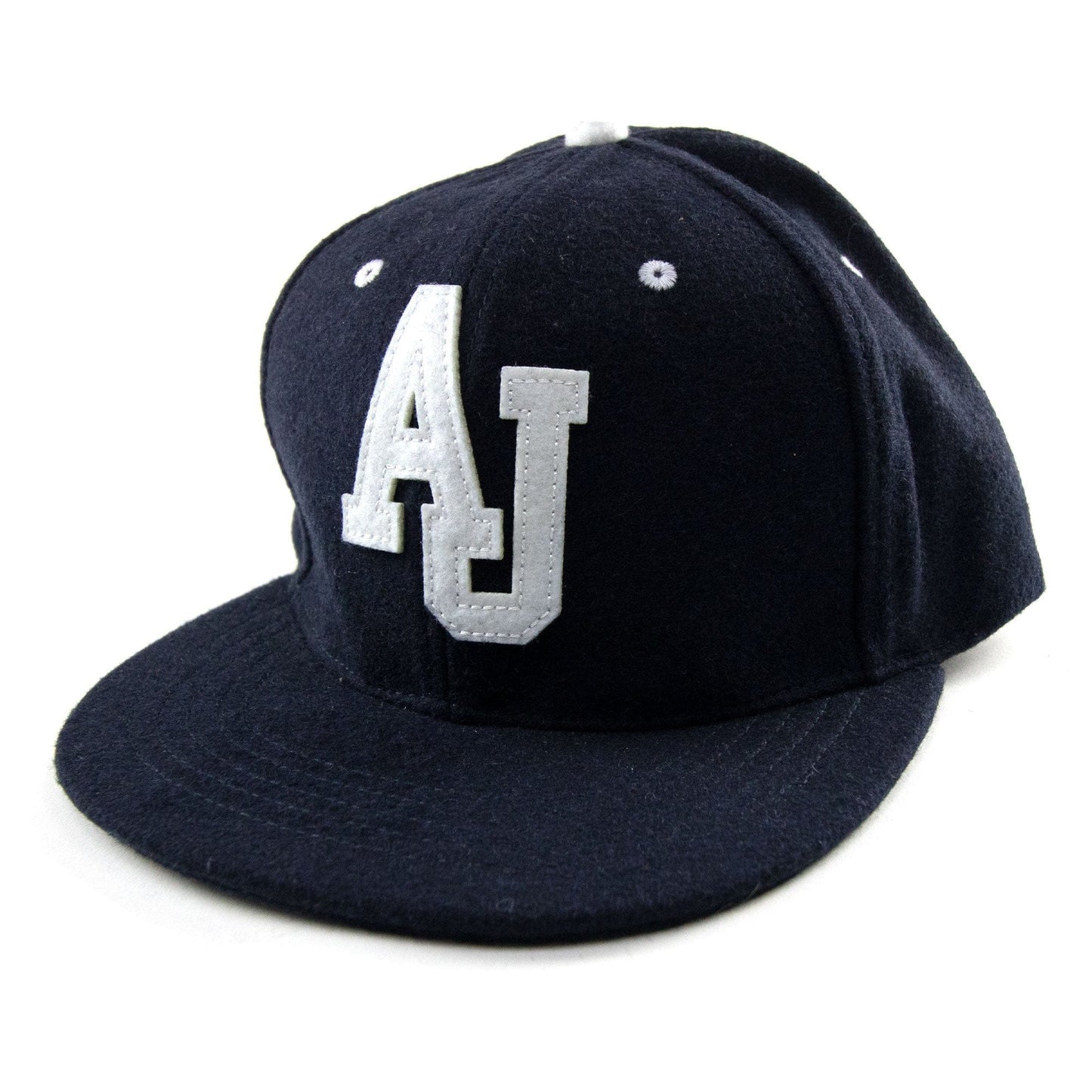 Armani Jeans Logo Baseball Rapper Cap Navy Blue