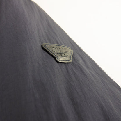Armani Jeans Arm Rubber Logo Padded Jacket Blue