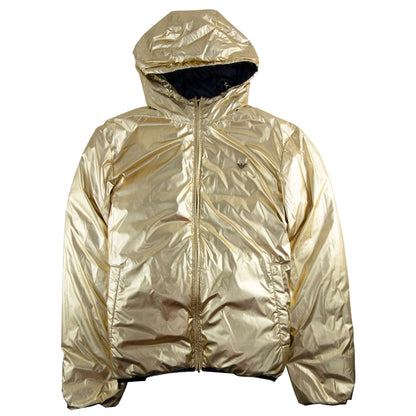 Emporio Armani Reversible Padded Jacket Navy Gold
