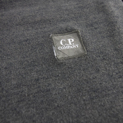 CP Company Chest Badge Felpa Hoody Dark Grey