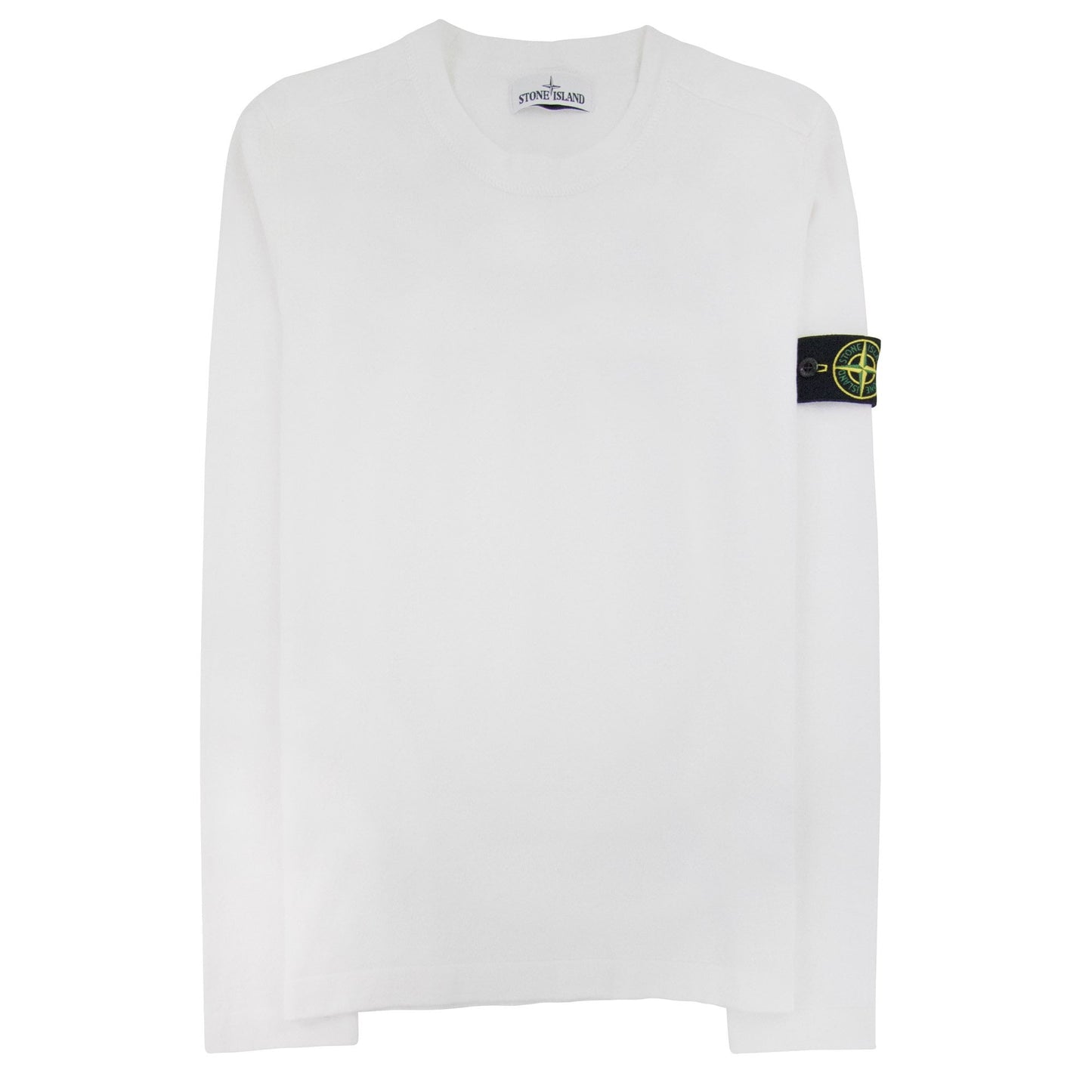 Stone Island 532b9 Crewneck Knitwear White V0001