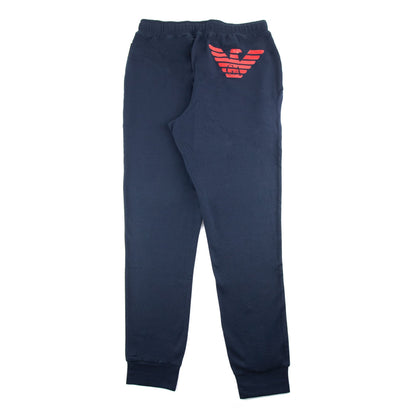 Emporio Armani Loungewear Back Logo Trouser Marine