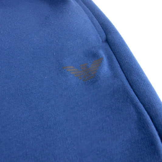 Emporio Armani Loungewear Logo Print Pants Bluette