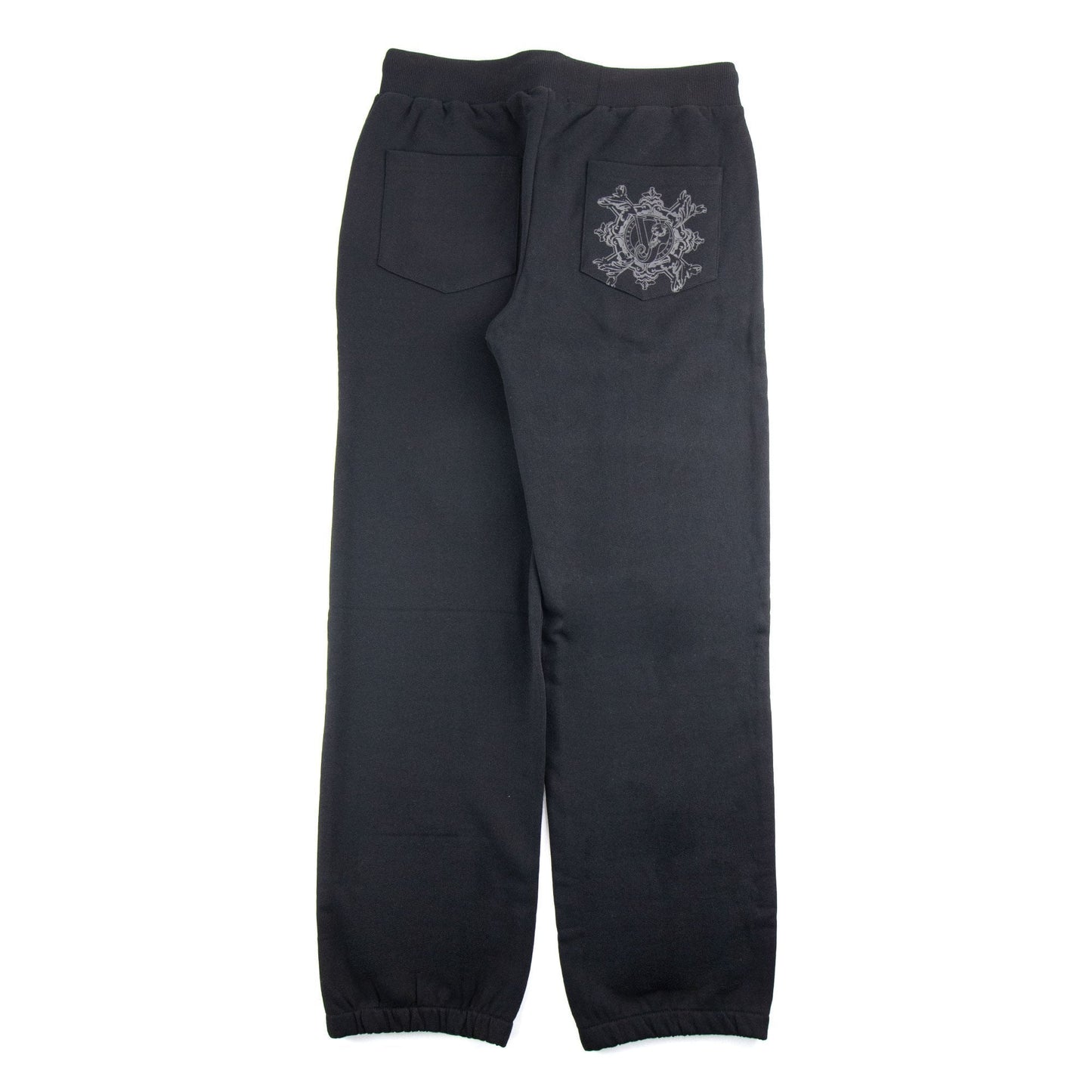 Versace Jeans Back Logo Jogging Pants Black