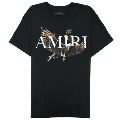 Amiri Eagle Logo T Shirt Black