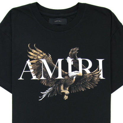 Amiri Eagle Logo T Shirt Black