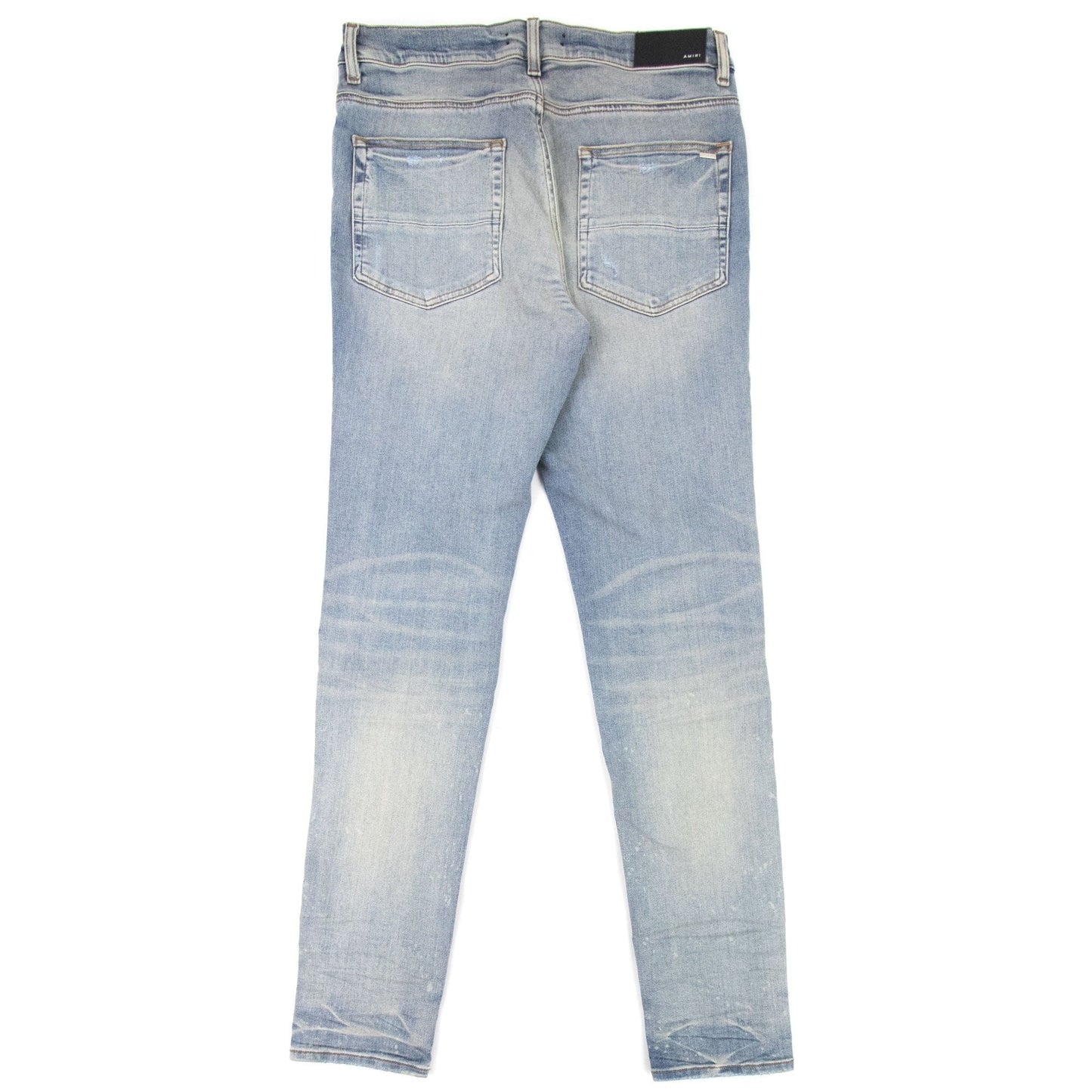 Amiri Military Art Patch Jeans Clay Indigo
